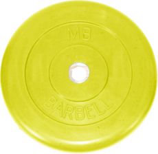 Блин MB Barbell d 51мм 1.25kg Yellow