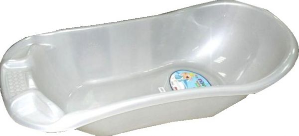 Ванночка для купания Dunya Plastik 12001 Фаворит Белый перламутровый
